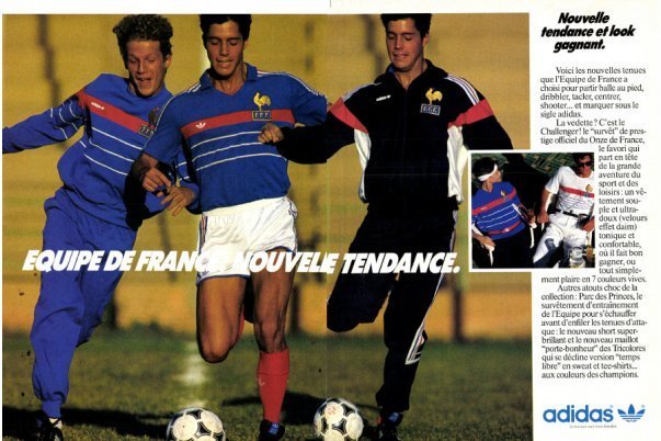 Publicité Adidas 1984