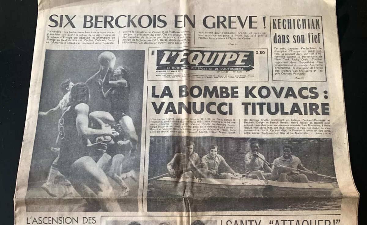L'Equipe du 22 mars 1974