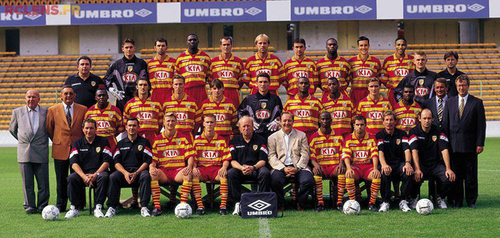 Le RC Lens champion de France 1997-1998