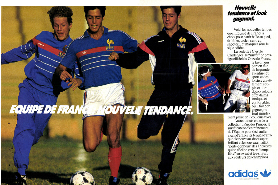 Publicité Adidas 1984