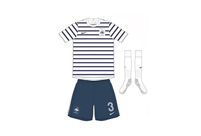 La marinière et le short bleu